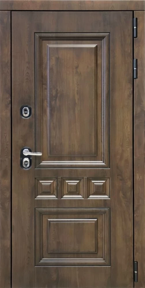 Входная дверь ДвериПРО Аура ФЛ-677 (10мм, белый матовый) DPRO196529 внешняя сторона