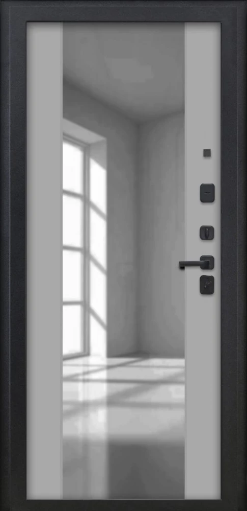 Входная дверь ДвериПРО Модель Л-49 ФЛЗ-1 Шарли светлый DPRO222748 внутренняя сторона