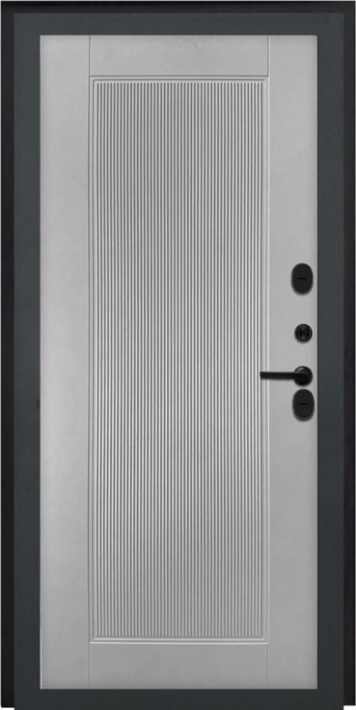 Входная дверь ДвериПРО L-45 ПВХ 10мм Астрод Velutto Grigio DPRO201215 внутренняя сторона