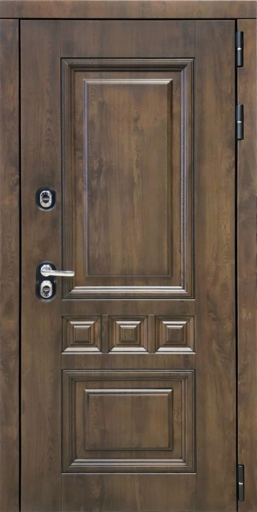 Входная дверь ДвериПРО Аура ПВХ 10мм Астрод Velutto Bianco DPRO196739 внешняя сторона