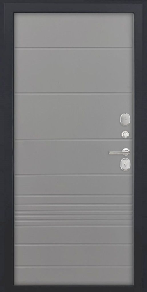 Входная дверь ДвериПРО L Термо ФЛ-700 (10мм, ясень грей) DPRO196567 внутренняя сторона